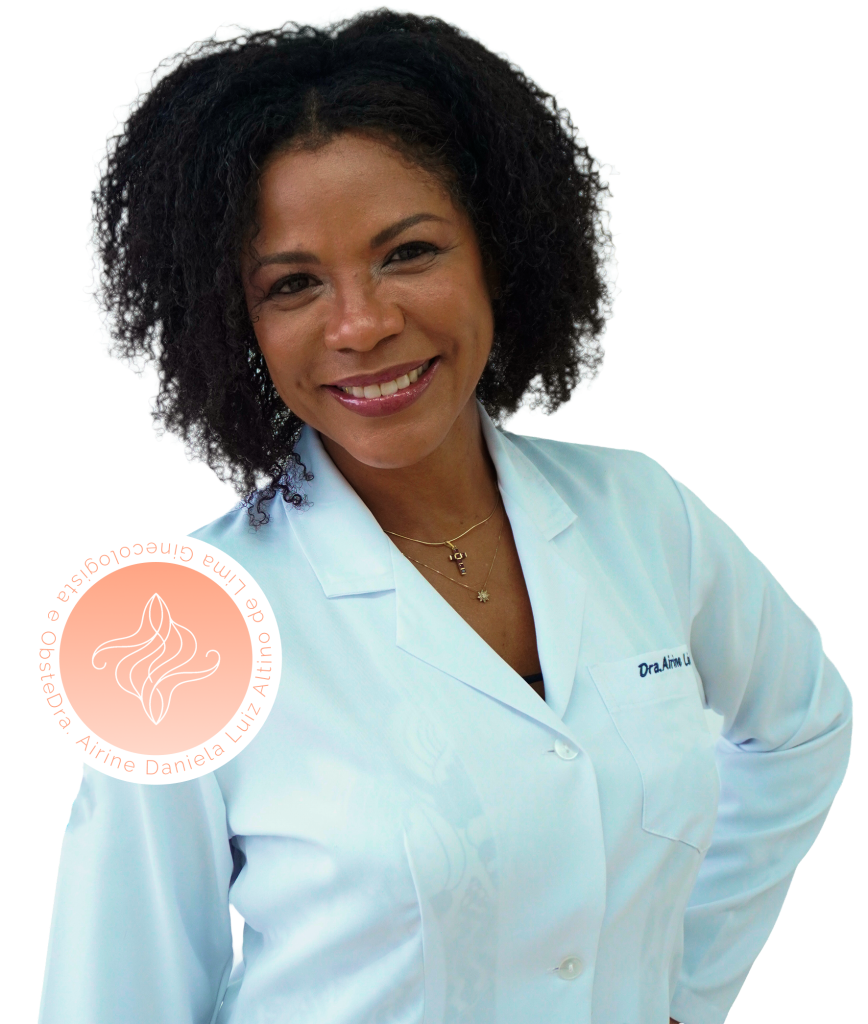 Dra. Airine Lima, ginecologista com 27 anos de experiência em Salvador BA
